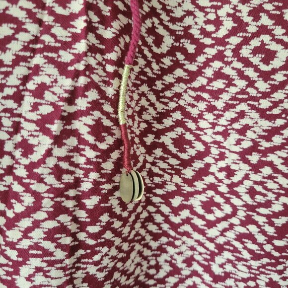 Buckle Billabong Tunic Dress Women’s L, V-Neck, Bell Sleeve, Boho/Aztec Design, - Picture 3 of 10